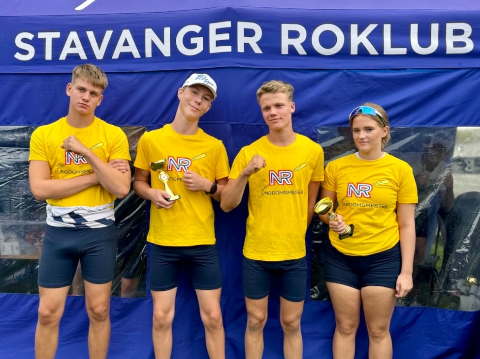 Gratulerer med Ungdomsmesterskapet, Lucas, Aksel, Eskil og Oline!